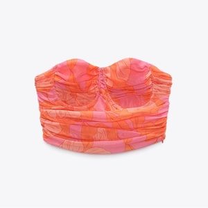 Zara corset top